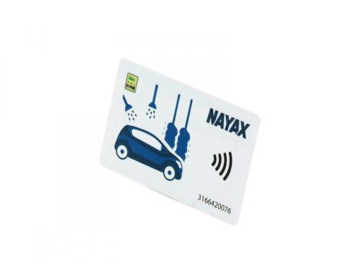 Nayax érintés nélküli előre fizetett kártya