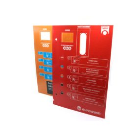 Programtábla plexi-üveg